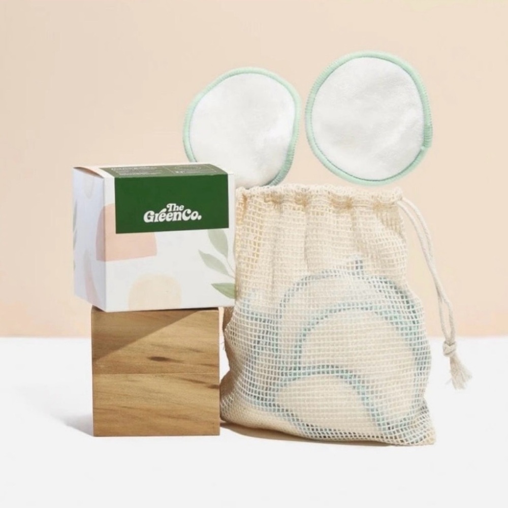 Reusable Cotton Rounds with Mesh Laundry Bag